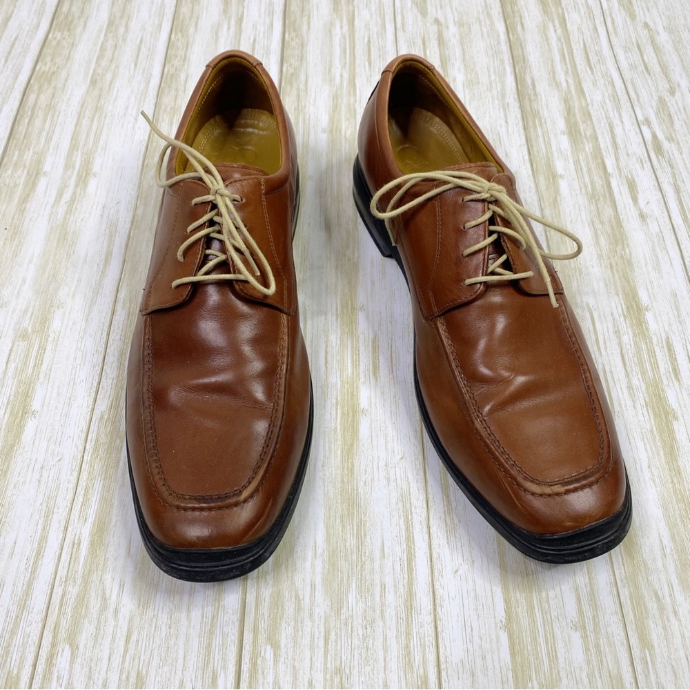 Cole Haan Papaya Brown Air Waylen Oxfords